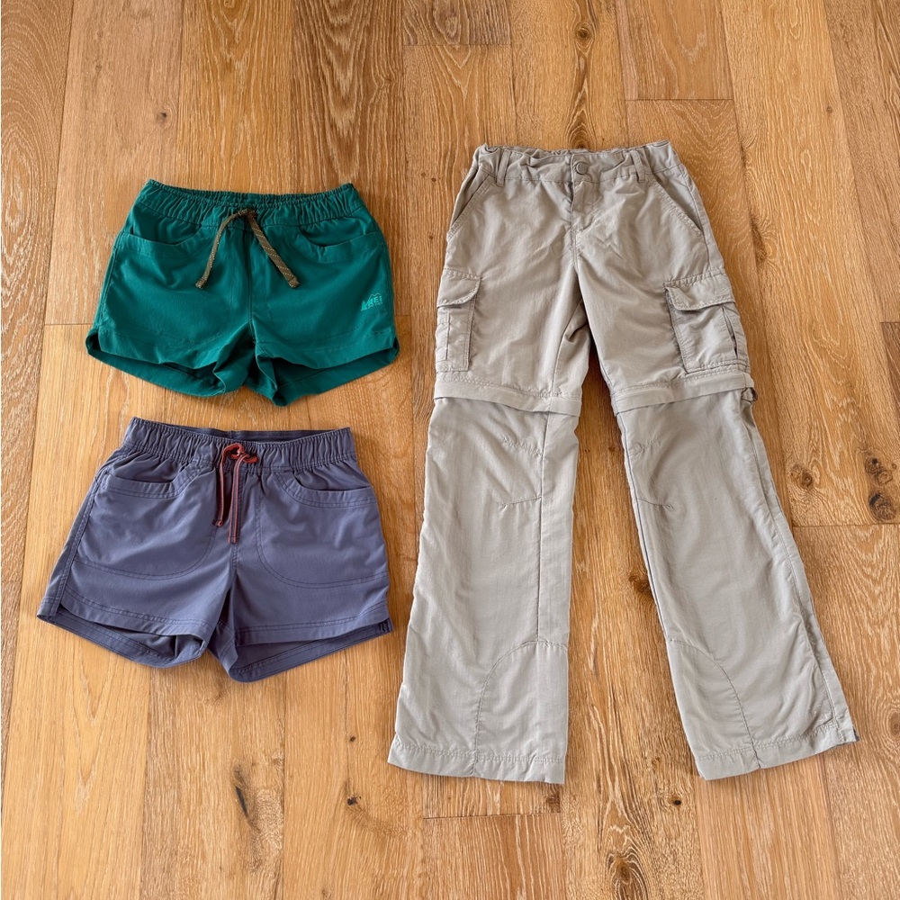 REI Girls' Outdoor Active Trail Shorts and Pants